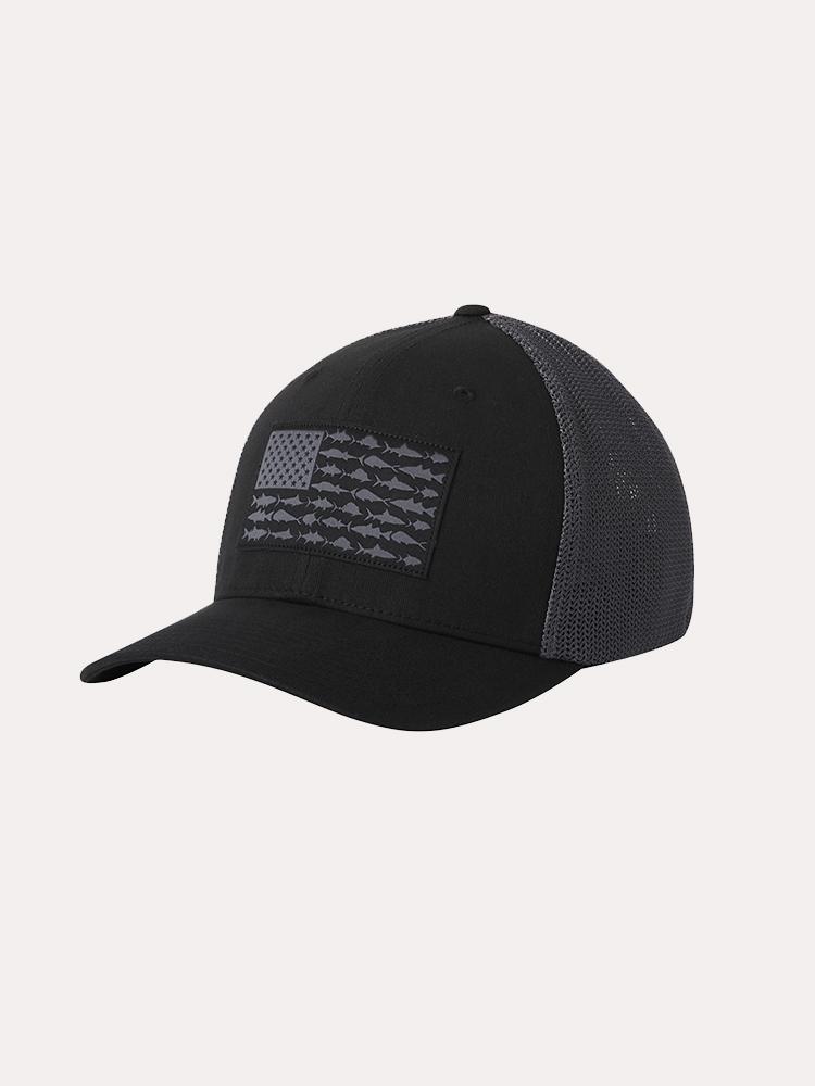 Columbia PFG Mesh Fish Flag Ball Cap - Saint Bernard