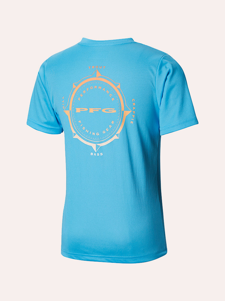 Columbia Men's PFG Offshore Short Sleeve Shirt - Saint Bernard