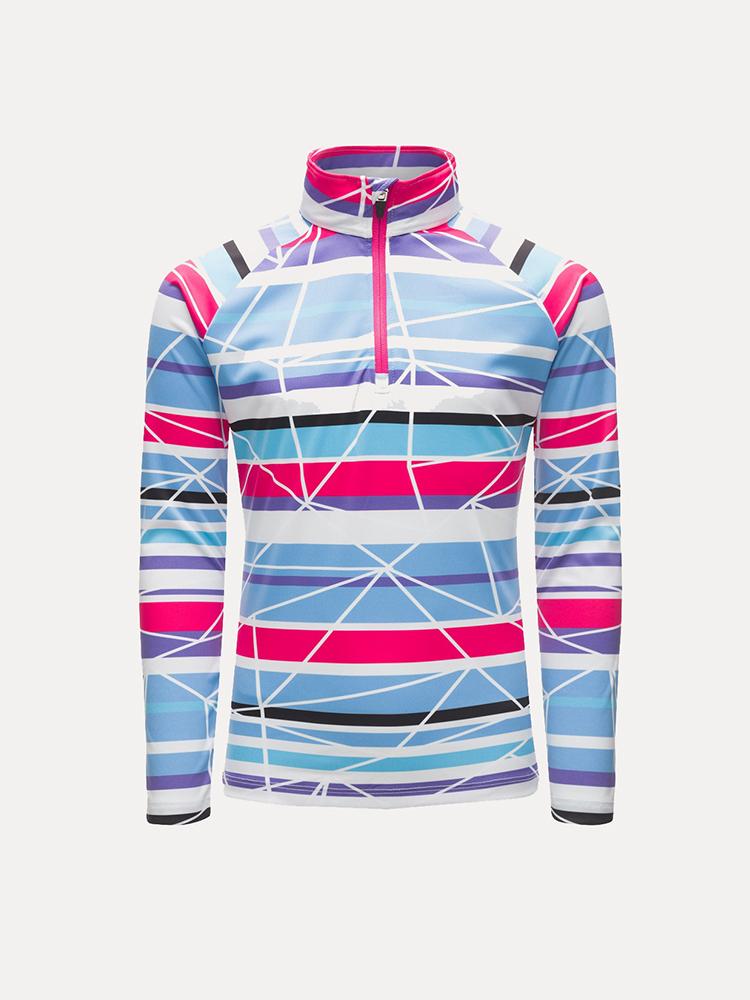 Spyder Girls' Limitless Ribbon Dancer T-Neck - Saint Bernard