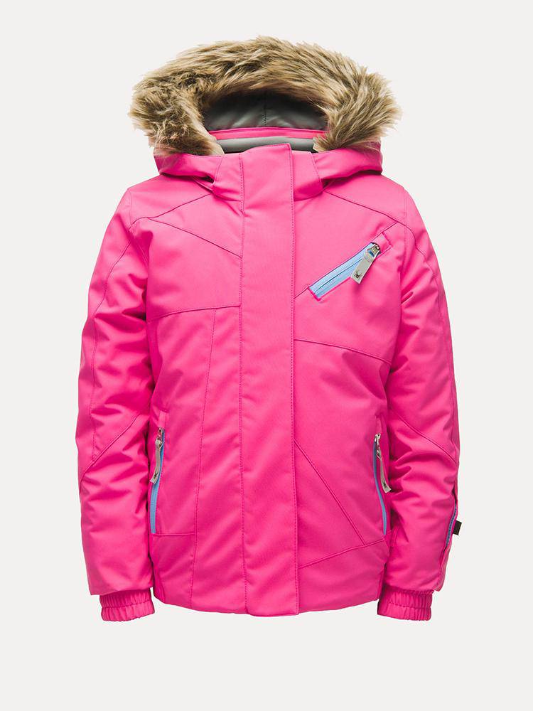 Spyder Little Girls' Bitsy Lola Jacket - Saint Bernard