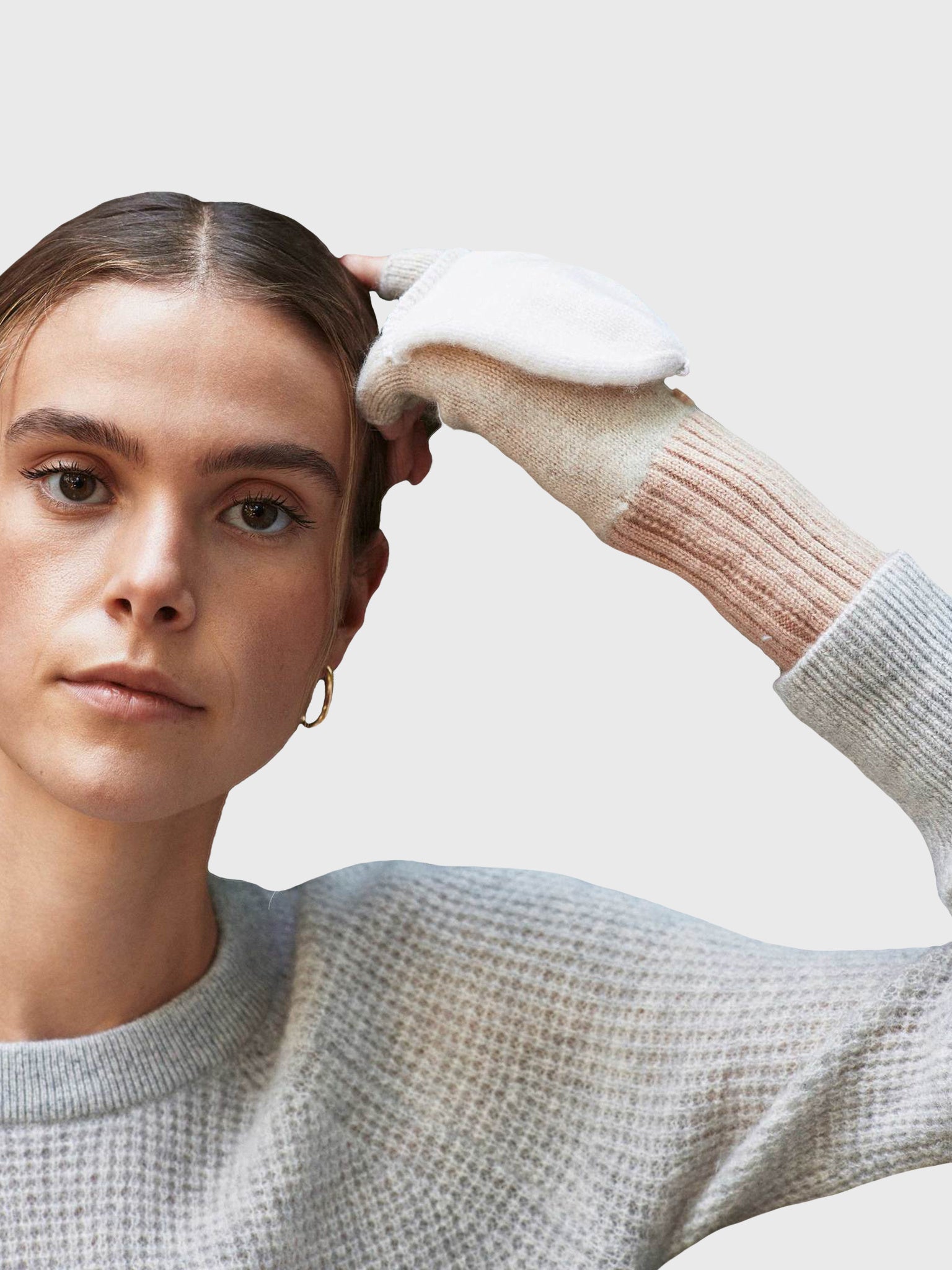 White + Warren Pop Top Glove - Saint Bernard