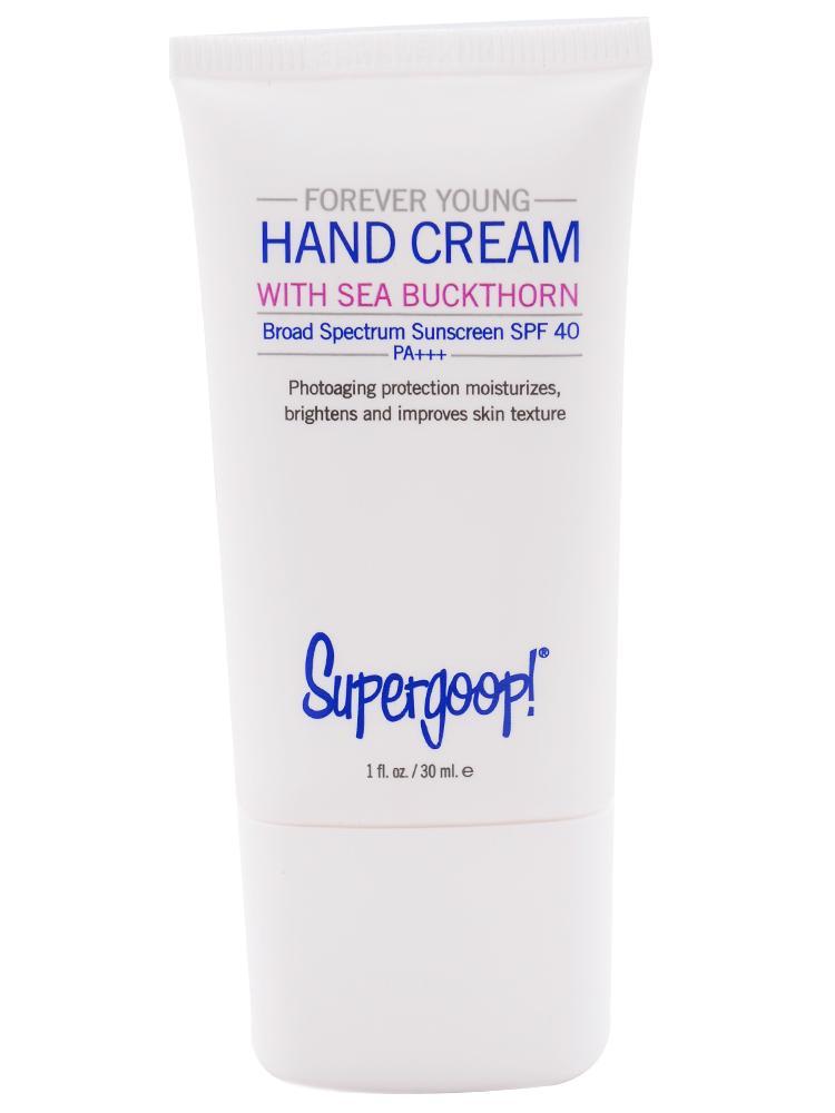 Supergoop Forever Young Hand Cream SPF 40 with Sea Buckthorn - Saint Bernard