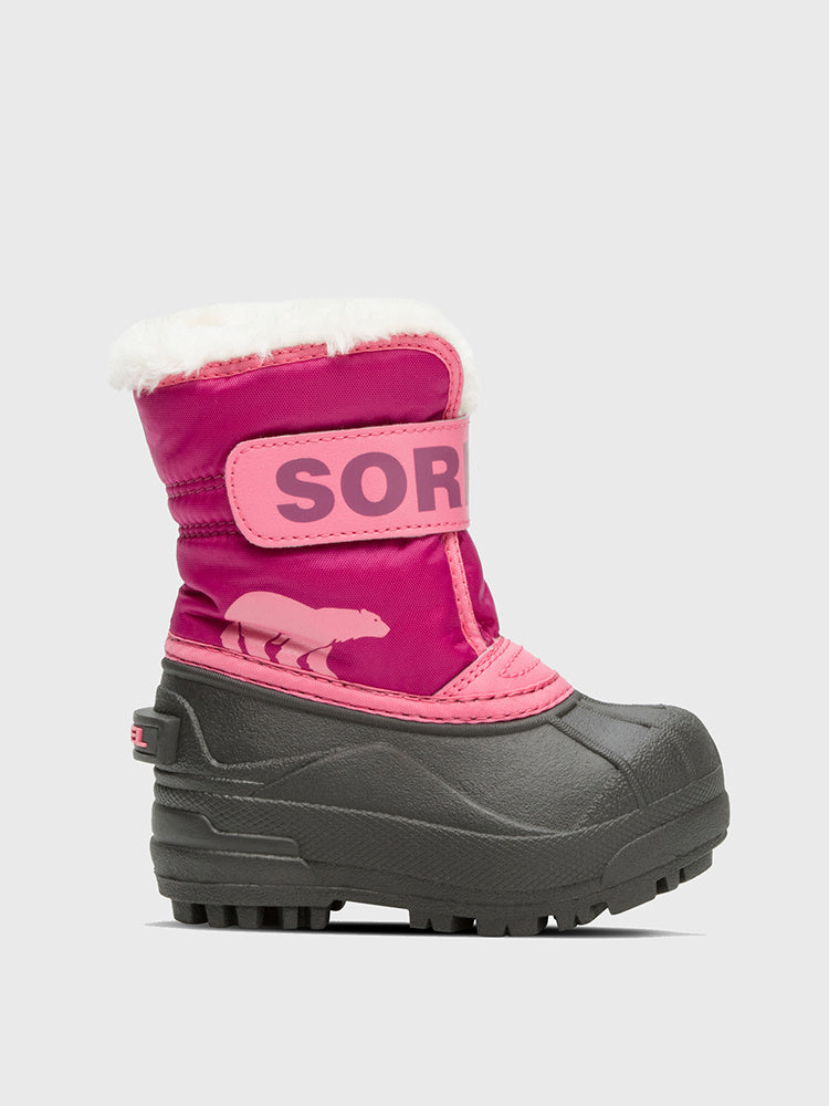 Sorel Kids' Snow Commander Boot - Saint Bernard