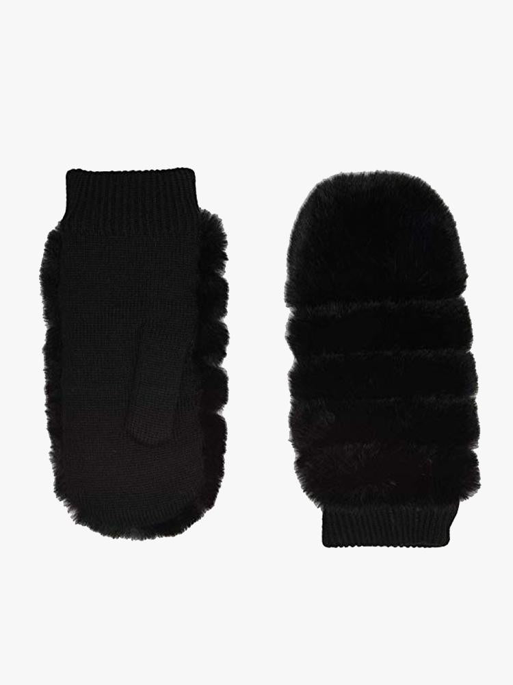 UGG Women’s All Over Faux Fur Mitten - Saint Bernard
