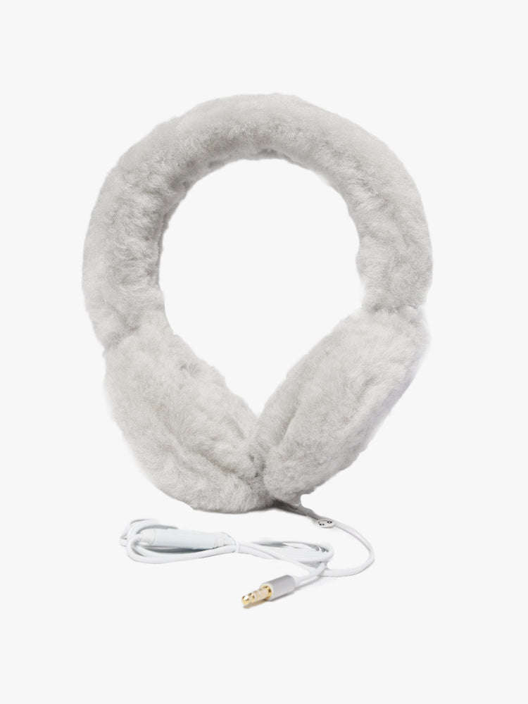 UGG Women’s Exposed Sheepskin Tech Earmuff - Saint Bernard