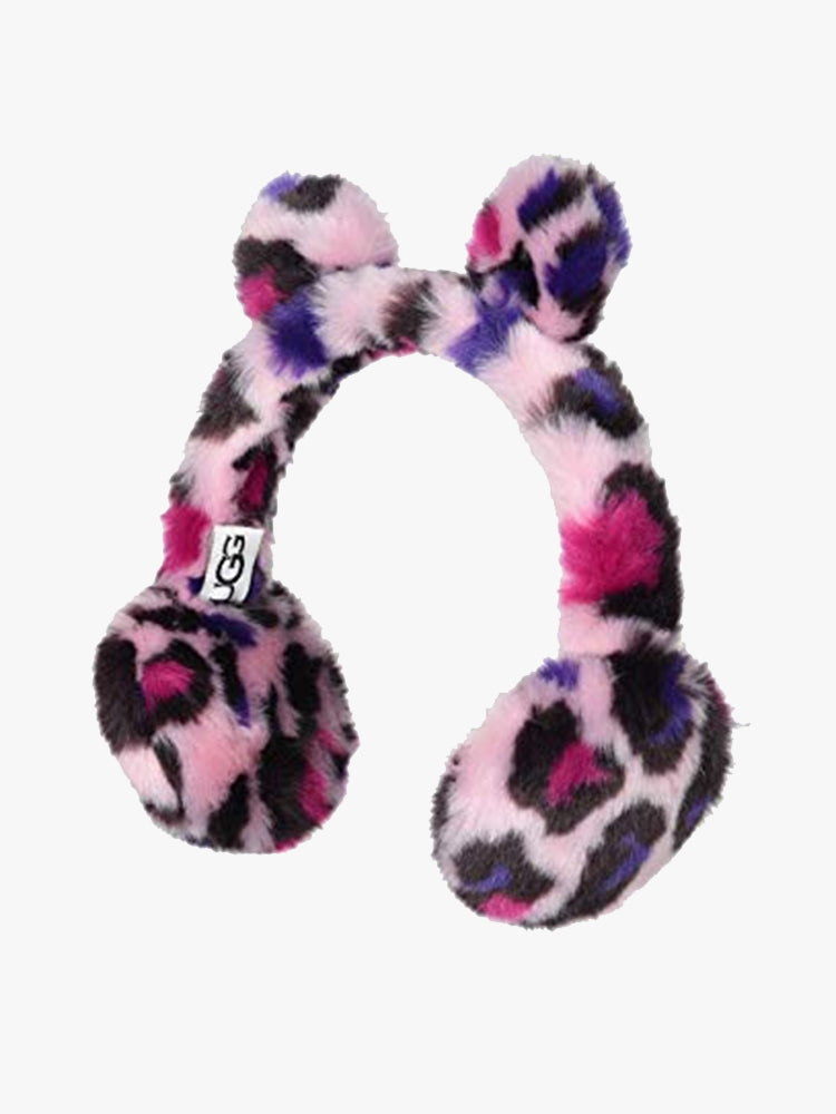 UGG Kid’s Faux Fur Earmuff with Ears - Saint Bernard