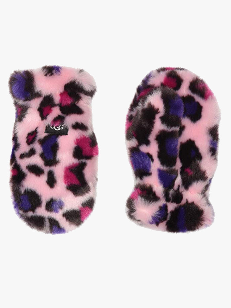 UGG Kid’s Faux Fur Mitten - Saint Bernard