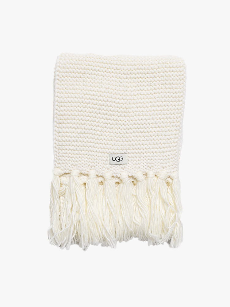 Ugg Women's Chunky Knit Scarf With Fringe - Saint Bernard