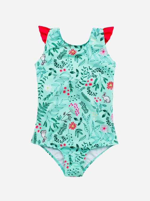 PEPITA&ME Girls' Alicia Bow One-Piece Swimsuit