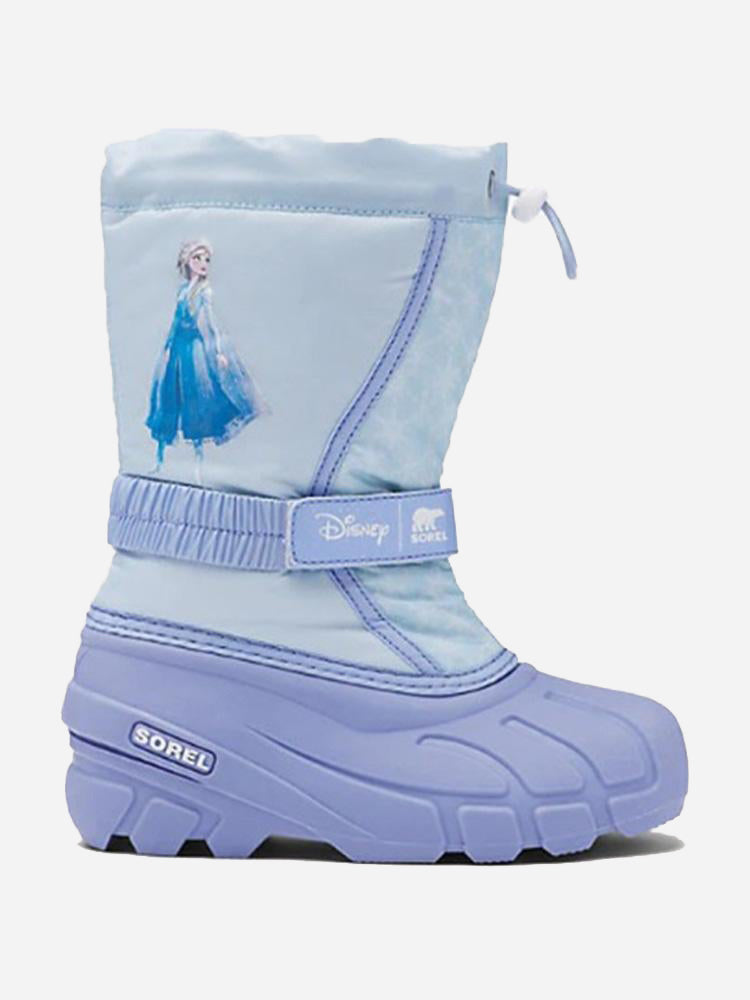 Sorel Girls' Disney x Sorel Flurry Frozen 2 Elsa Snow Boot - Saint Bernard