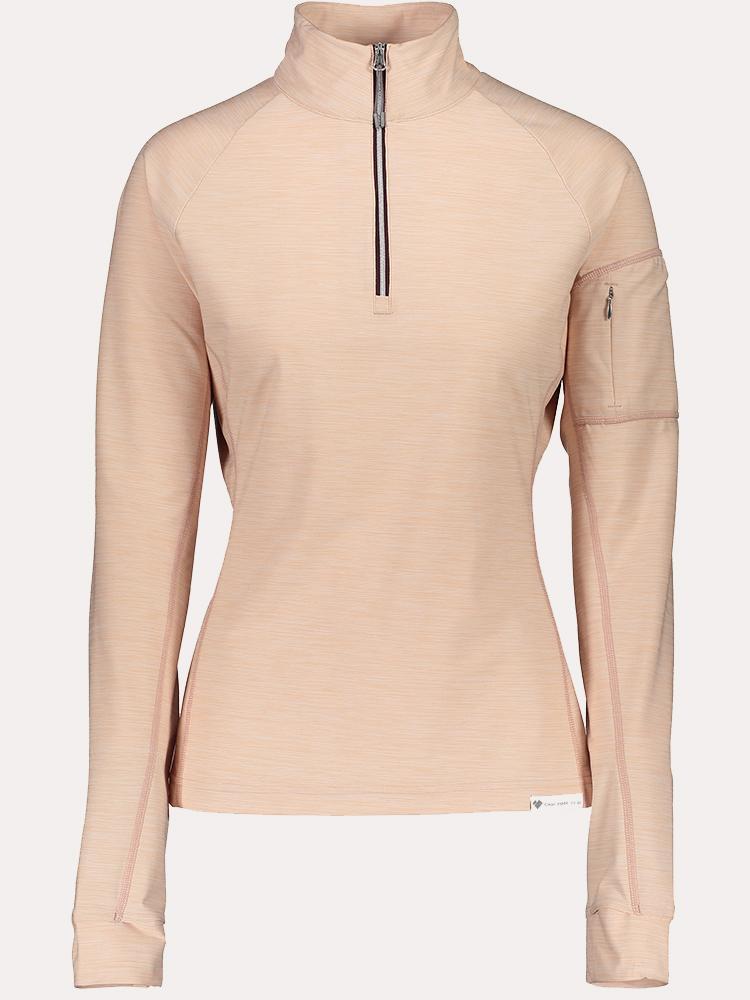 Obermeyer Women's Discover 1/4 Zip Baselayer Top - Saint Bernard