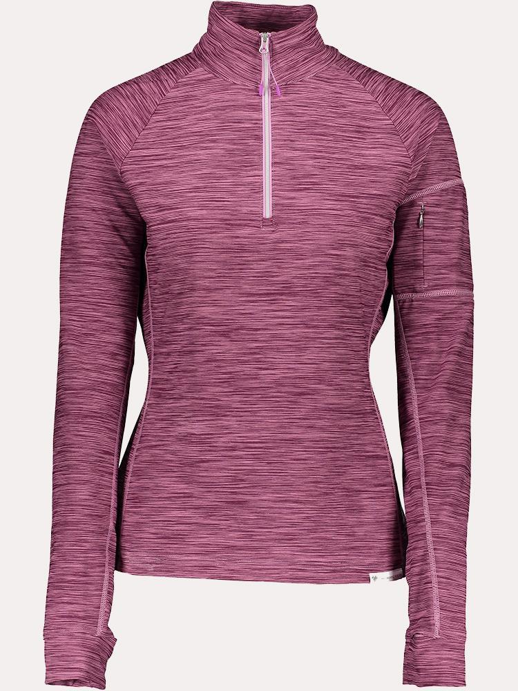 Obermeyer Women's Discover 1/4 Zip Baselayer Top - Saint Bernard