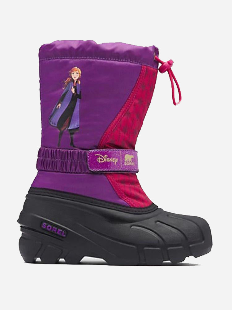 Sorel Girls' x Sorel Flurry Frozen 2 Anna Snow Boot - Saint Bernard