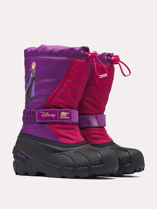 Sorel Little Girls' Disney x Sorel Flurry Frozen 2 Anna Snow Boot