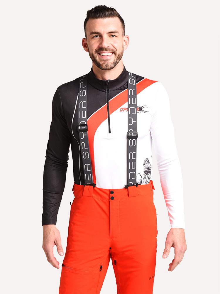 SPYDER Men's Rival Zip T-Neck - Saint Bernard