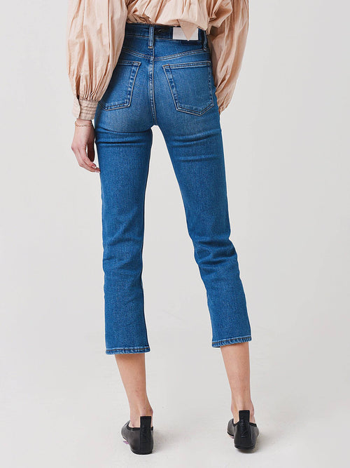 Re/Done Women's 70s Stove Pipe Jean