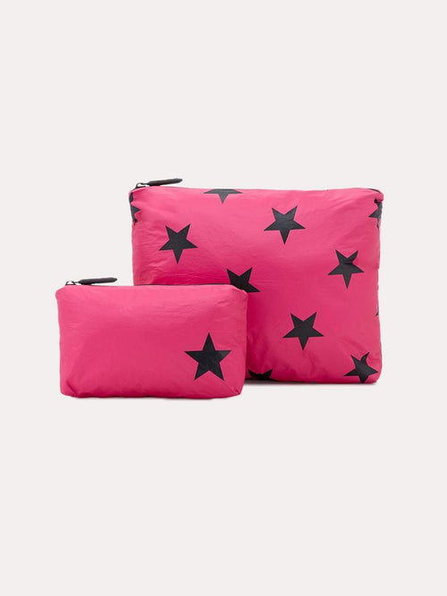 Hilovetravel Set Of Two Packs With Black Stars - Saint Bernard