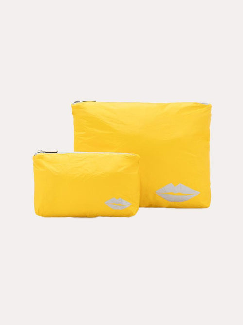 Hilovetravel Set Of Two Packs Aspen Gold Metallic Lips - Saint Bernard