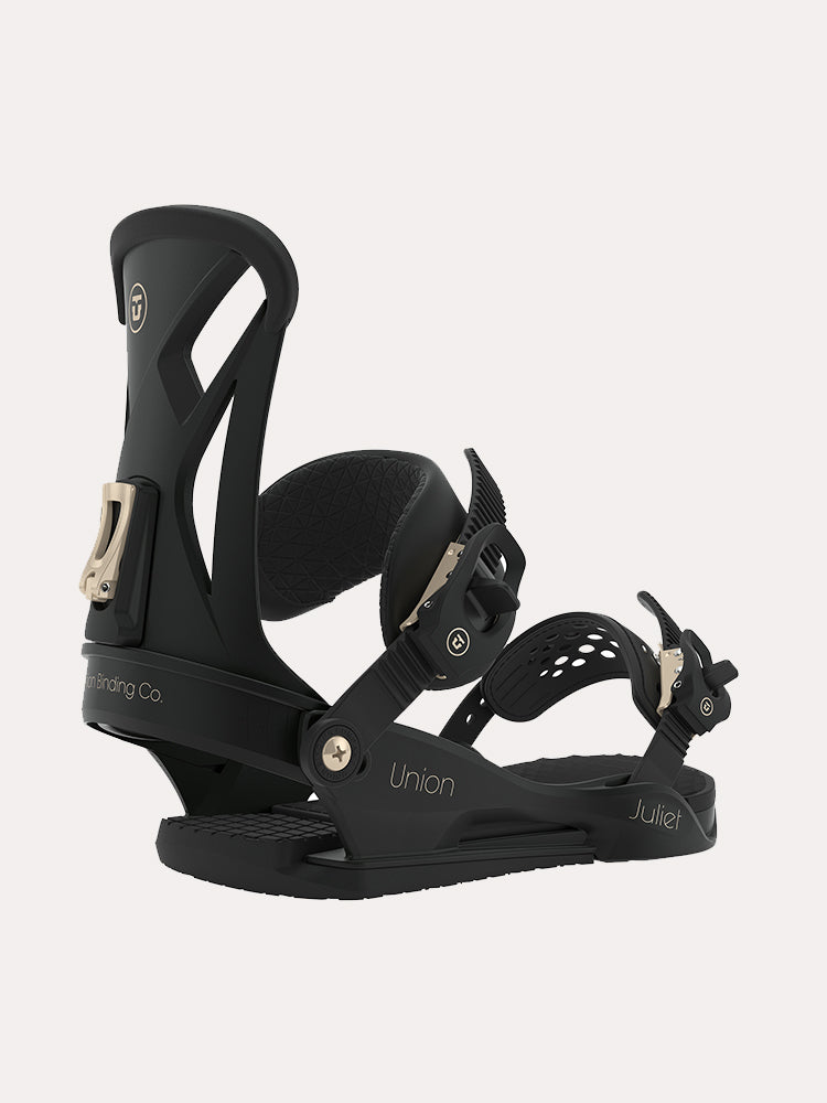 union binding company women's union juliet snowboard bindings 2026 The EXT Thermoformed EVA Bushing provides multi Union Juliet 2024 Women's Snowboard