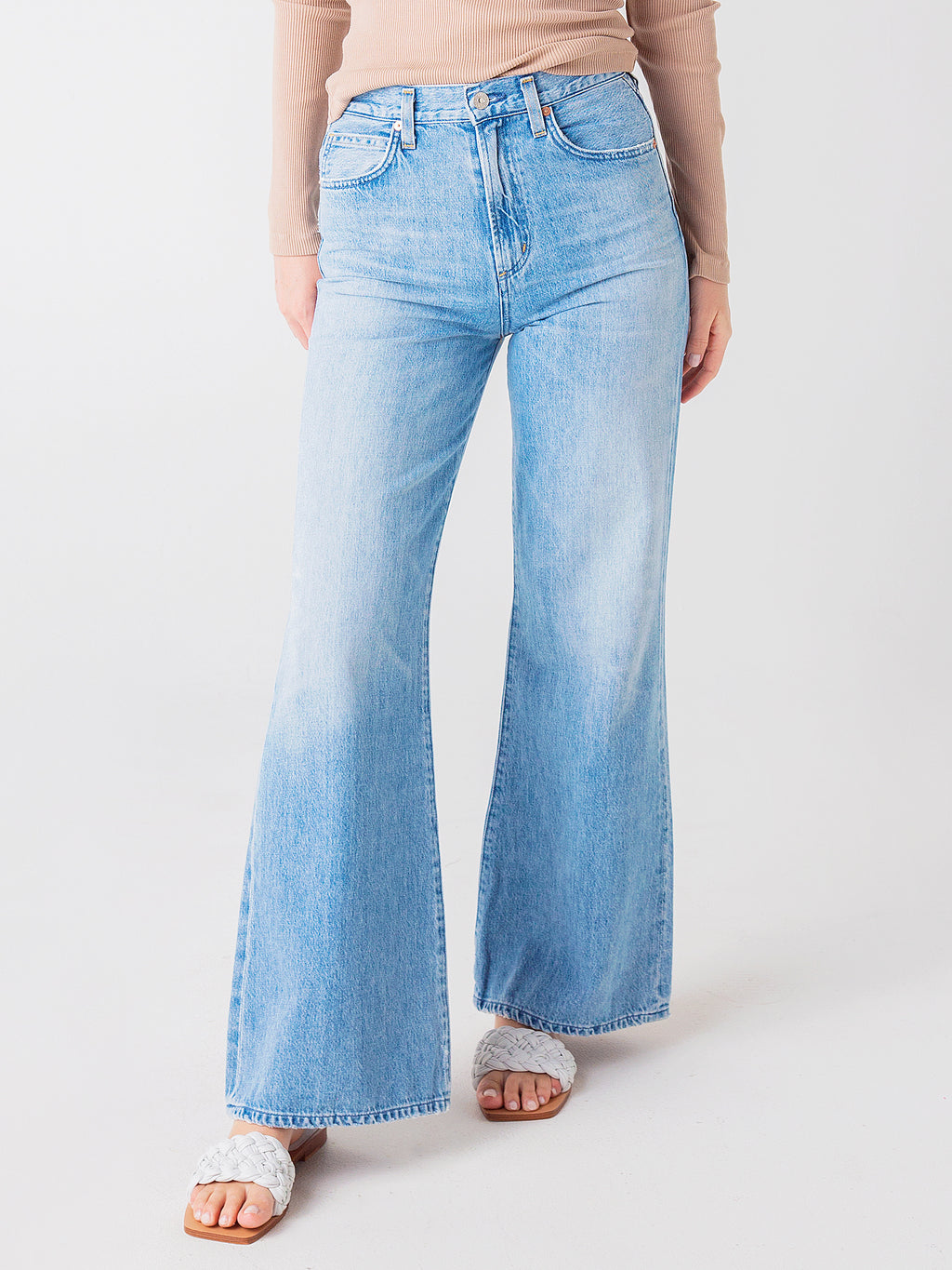 Citizens Of Humanity Women's Rosanna High Rise Wide Leg Jean - Saint Bernard