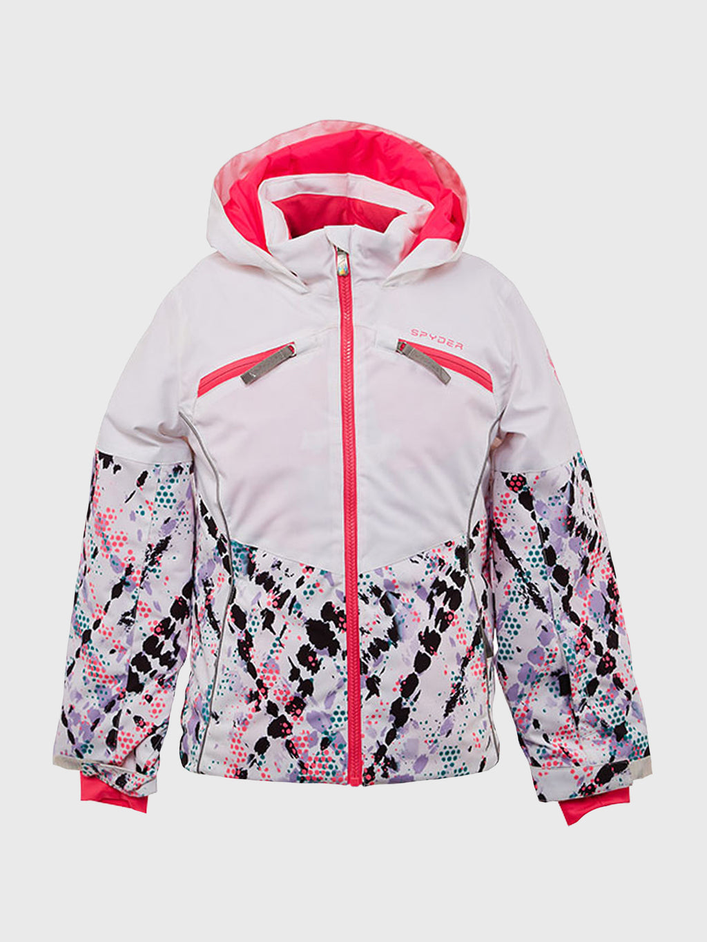 Spyder Girls' Conquer Jacket - Saint Bernard