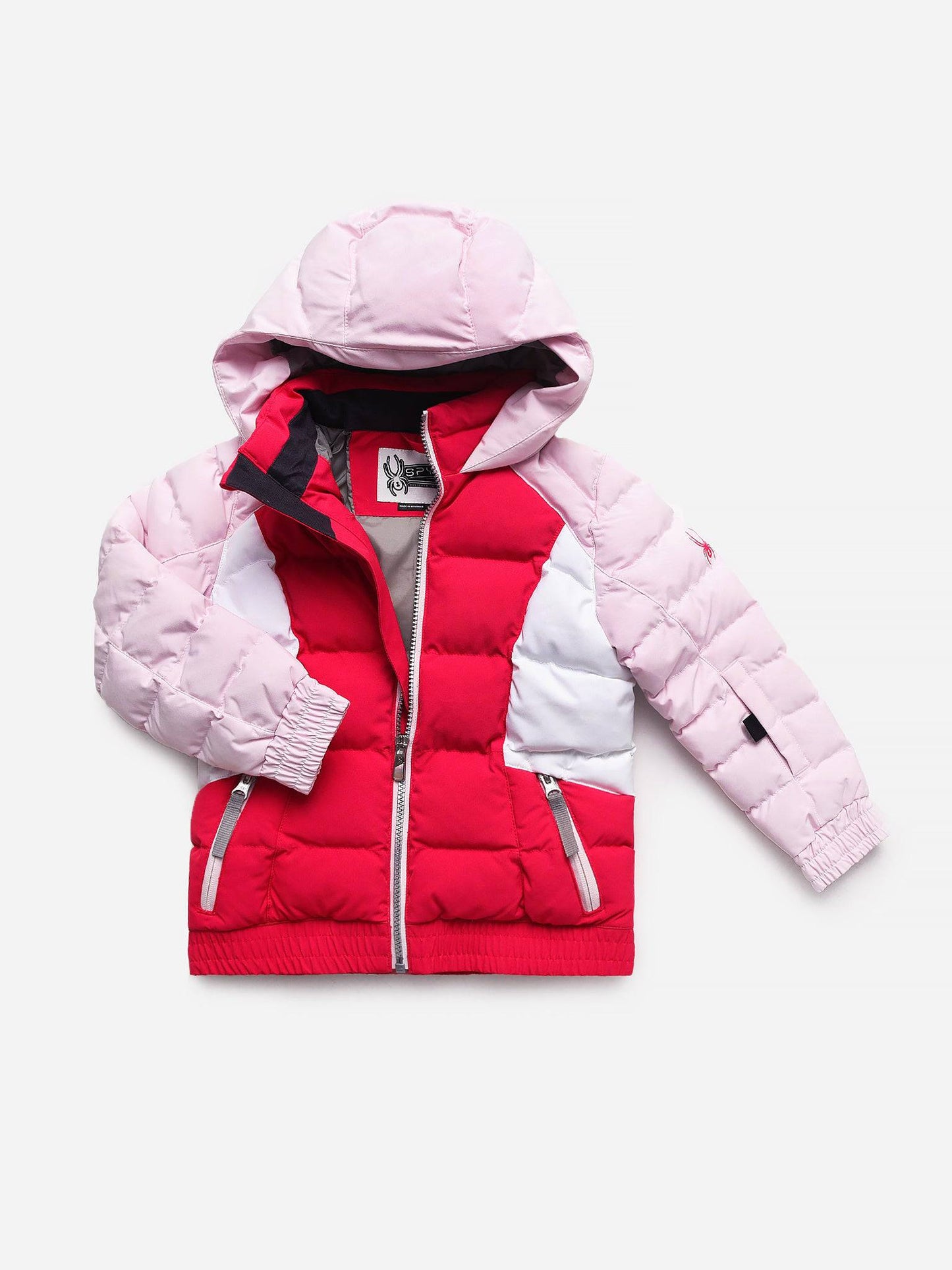 Spyder Girls' Bitsy Zadie Synthetic Down Jacket - Saint Bernard