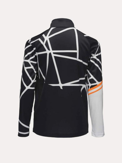 Spyder Boys' Hideout Zip T-Neck Baselayer