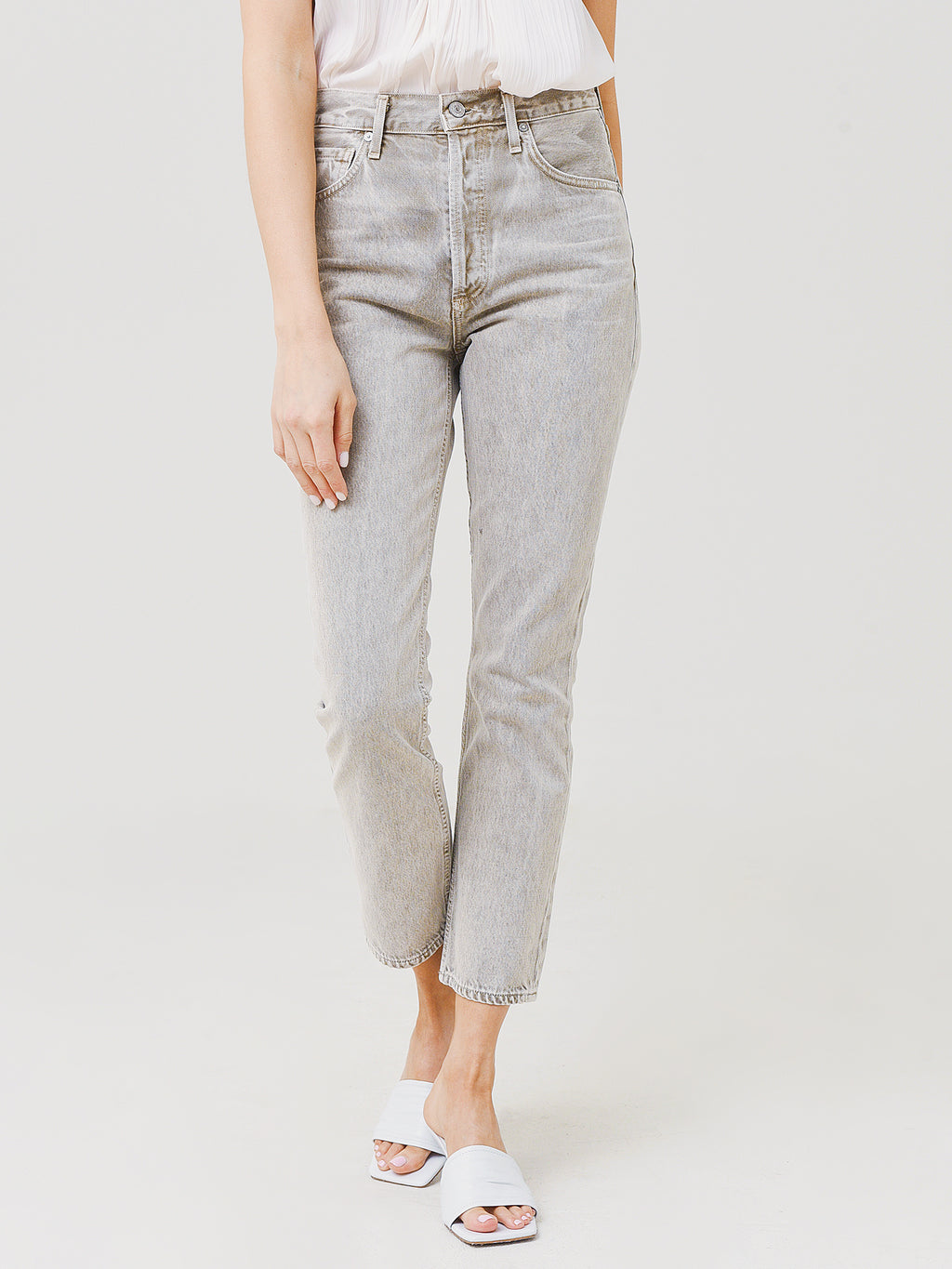 Citizens Of Humanity Women's Jolene High Rise Straight Jean - Saint Bernard