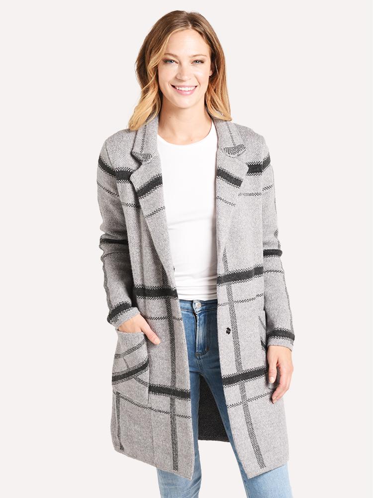 Heartland Ezra Sweater Coat - Saint Bernard
