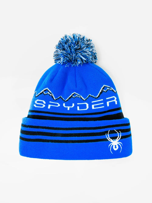Spyder Boys' Mini Icebox Pom Beanie