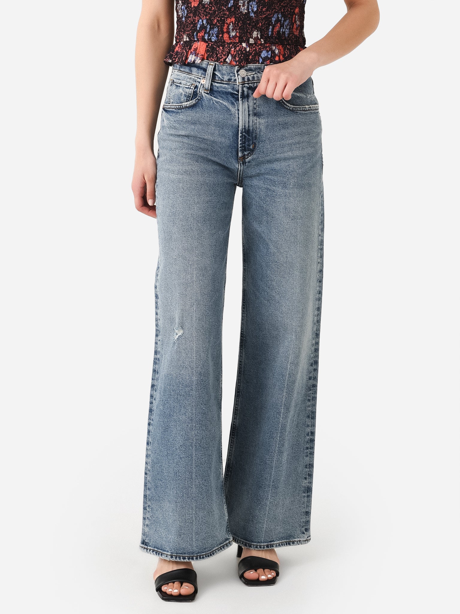 Citizens Of Humanity Women's Paloma Baggy Jean - Saint Bernard