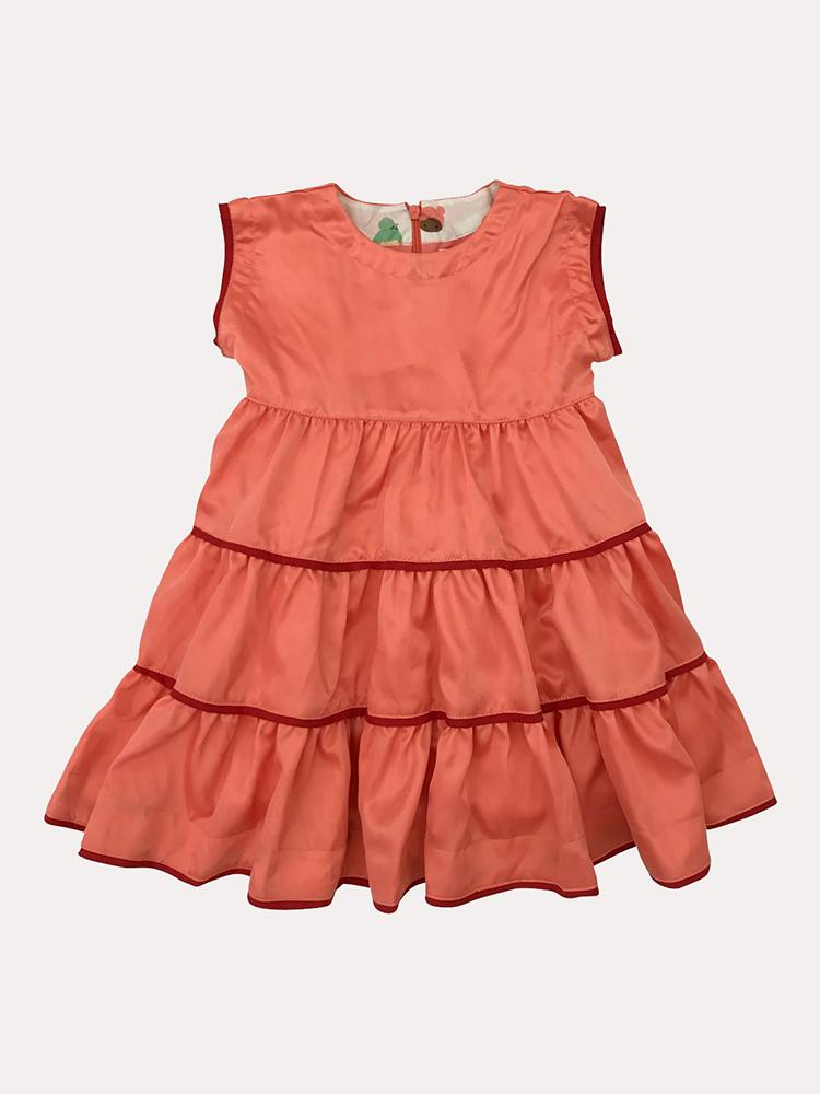 Pink Chicken Peachy Dress - Saint Bernard