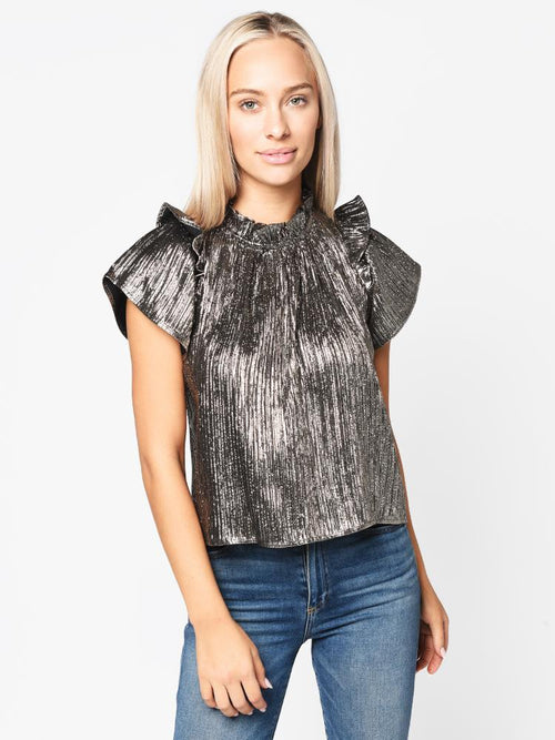 Hunter Bell Women’s Metallic Blair Top