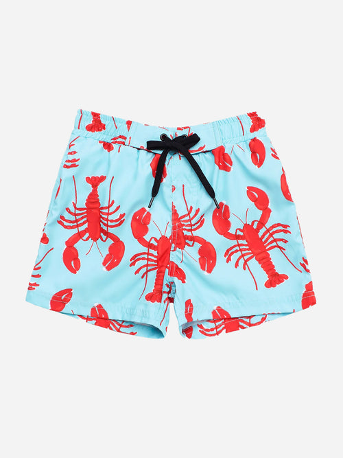 PEPITA&ME Boys' Lobster Volley Swim Trunk
