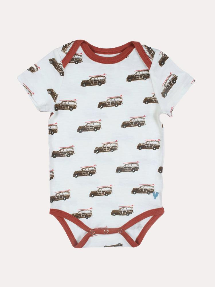 Pink Chicken Oliver Bodysuit - Saint Bernard