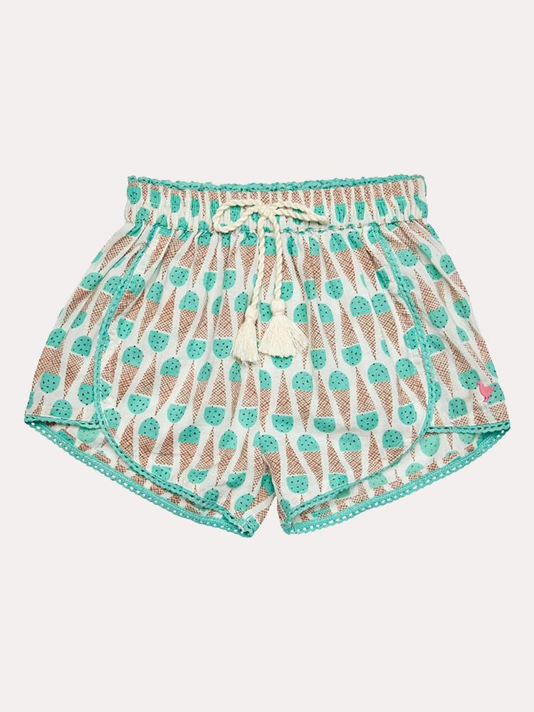 Pink Chicken Girls' Millie Short - Saint Bernard