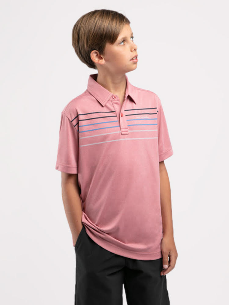 Travis Mathews Boys' J-Malm Polo - Saint Bernard