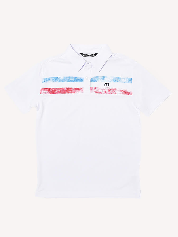 Travis Mathew Boys' J-Change The Business Polo - Saint Bernard