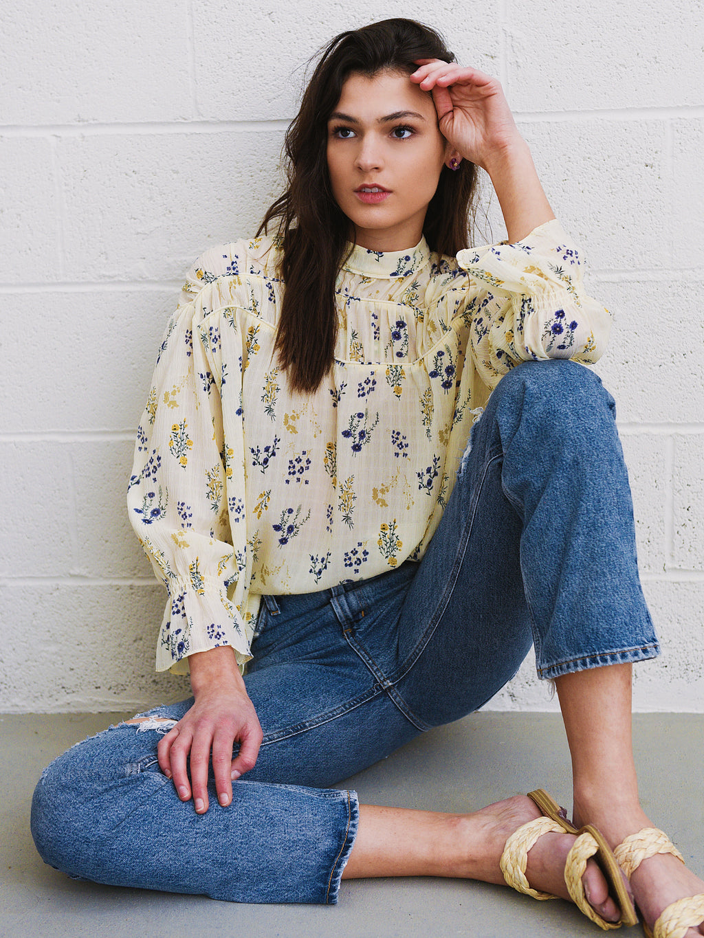 ba&sh Women's Albin Top - Saint Bernard