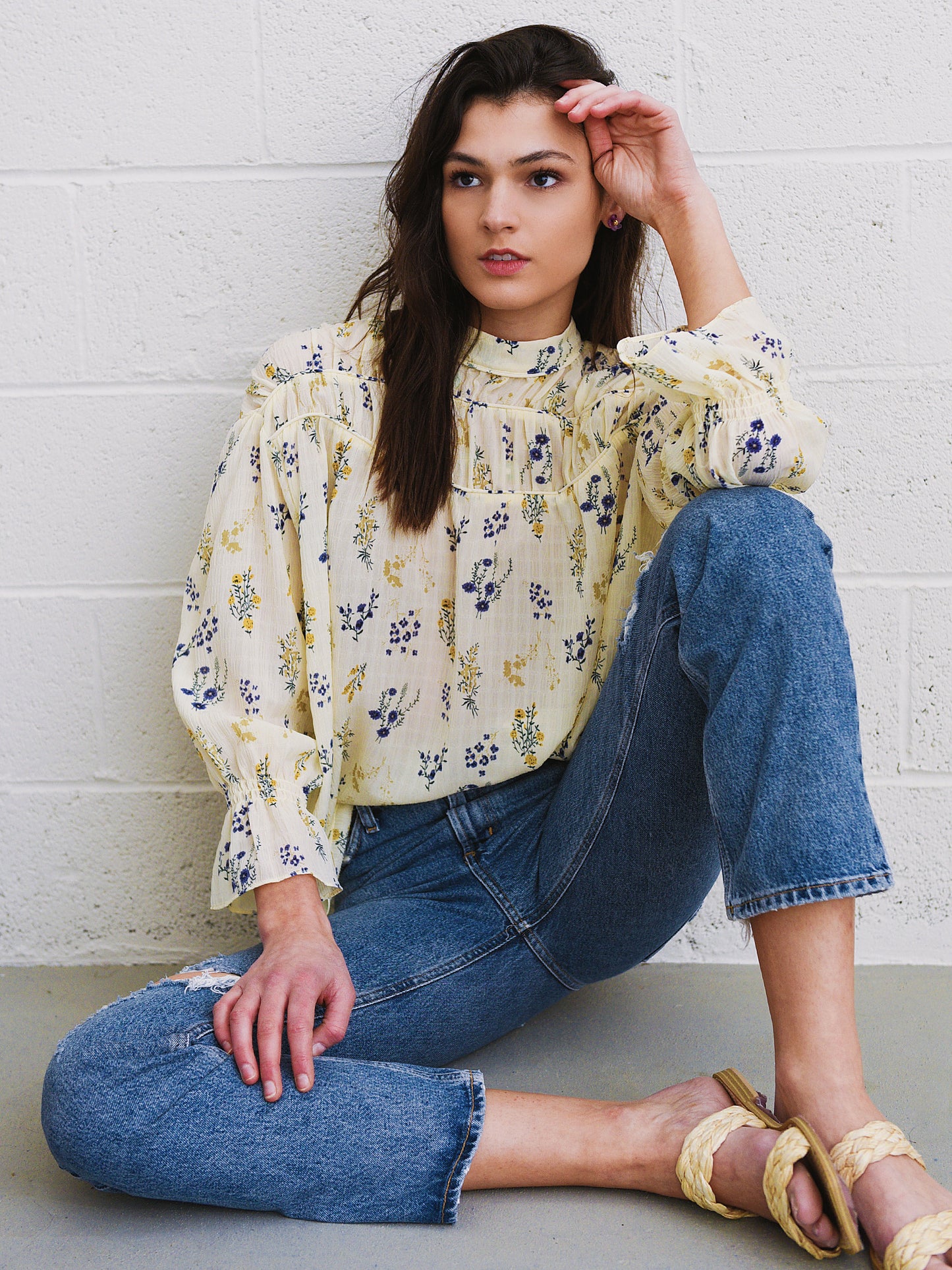 ba&sh Women's Albin Top - Saint Bernard