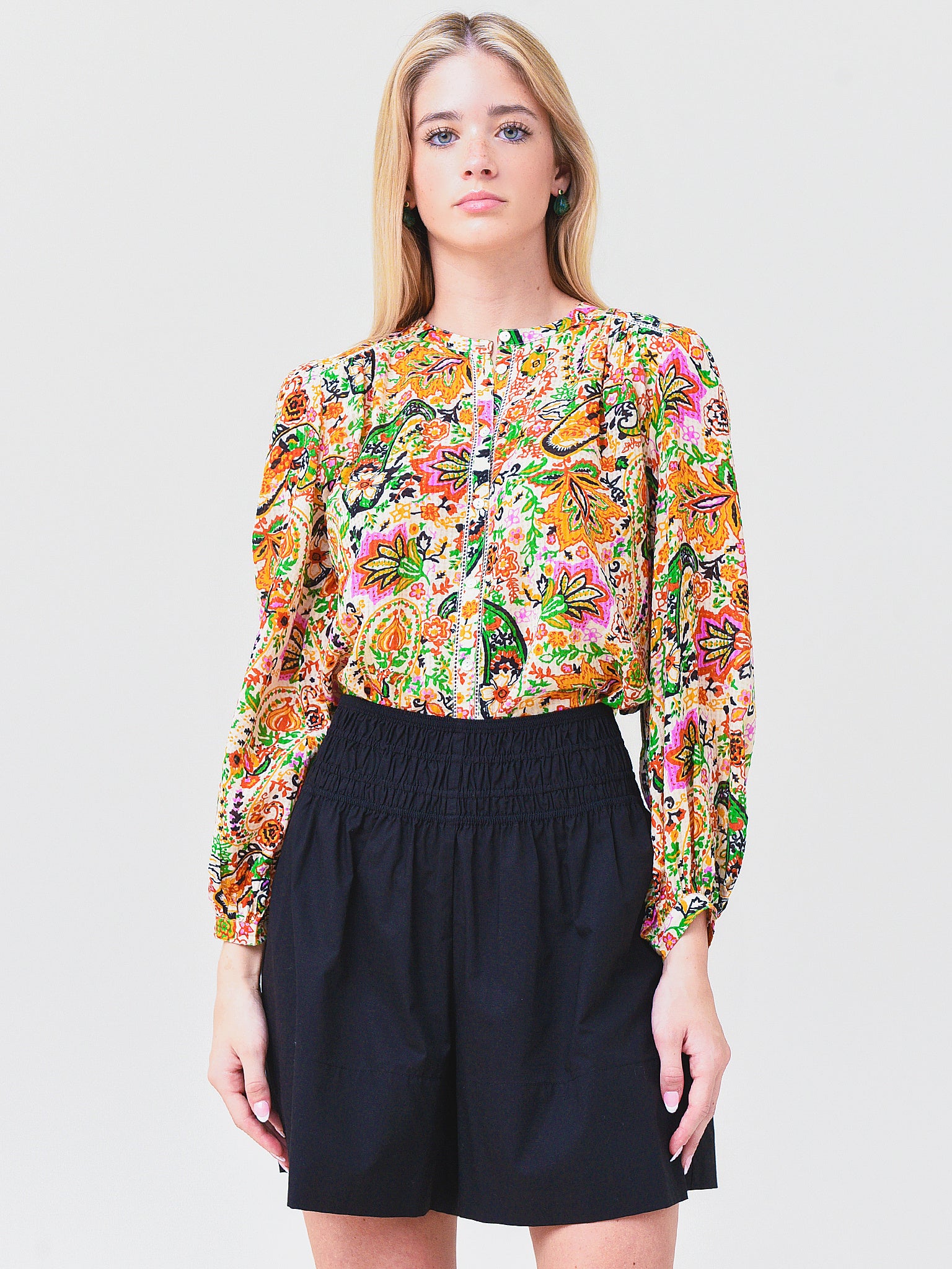 ba&sh Women's Bianca Blouse - Saint Bernard