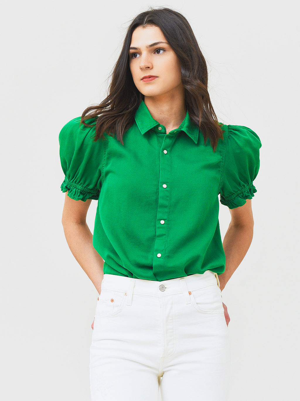 ba&sh Women's Cdanee Shirt - Saint Bernard