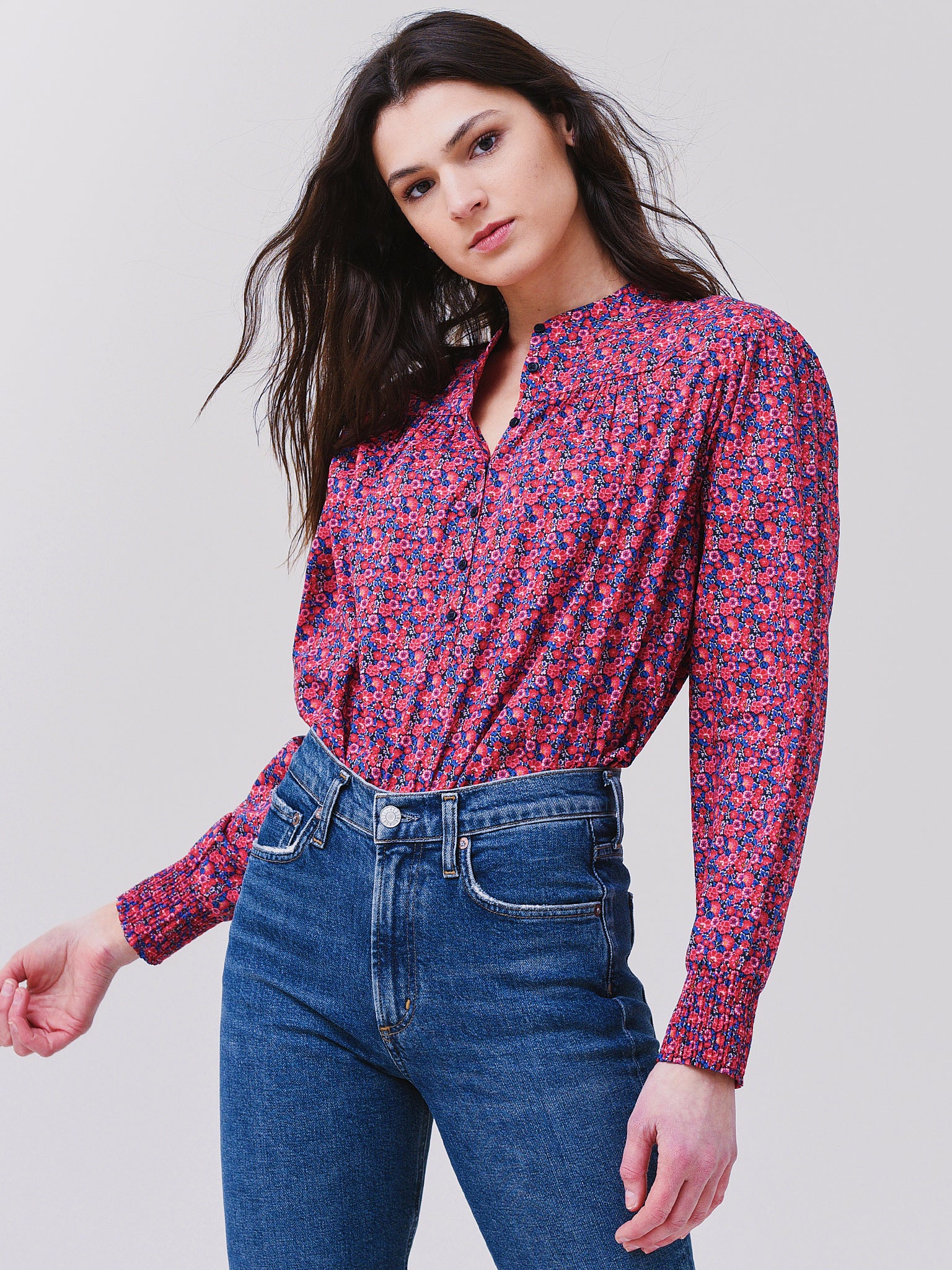 BA&SH Women's Freja Blouse - Saint Bernard
