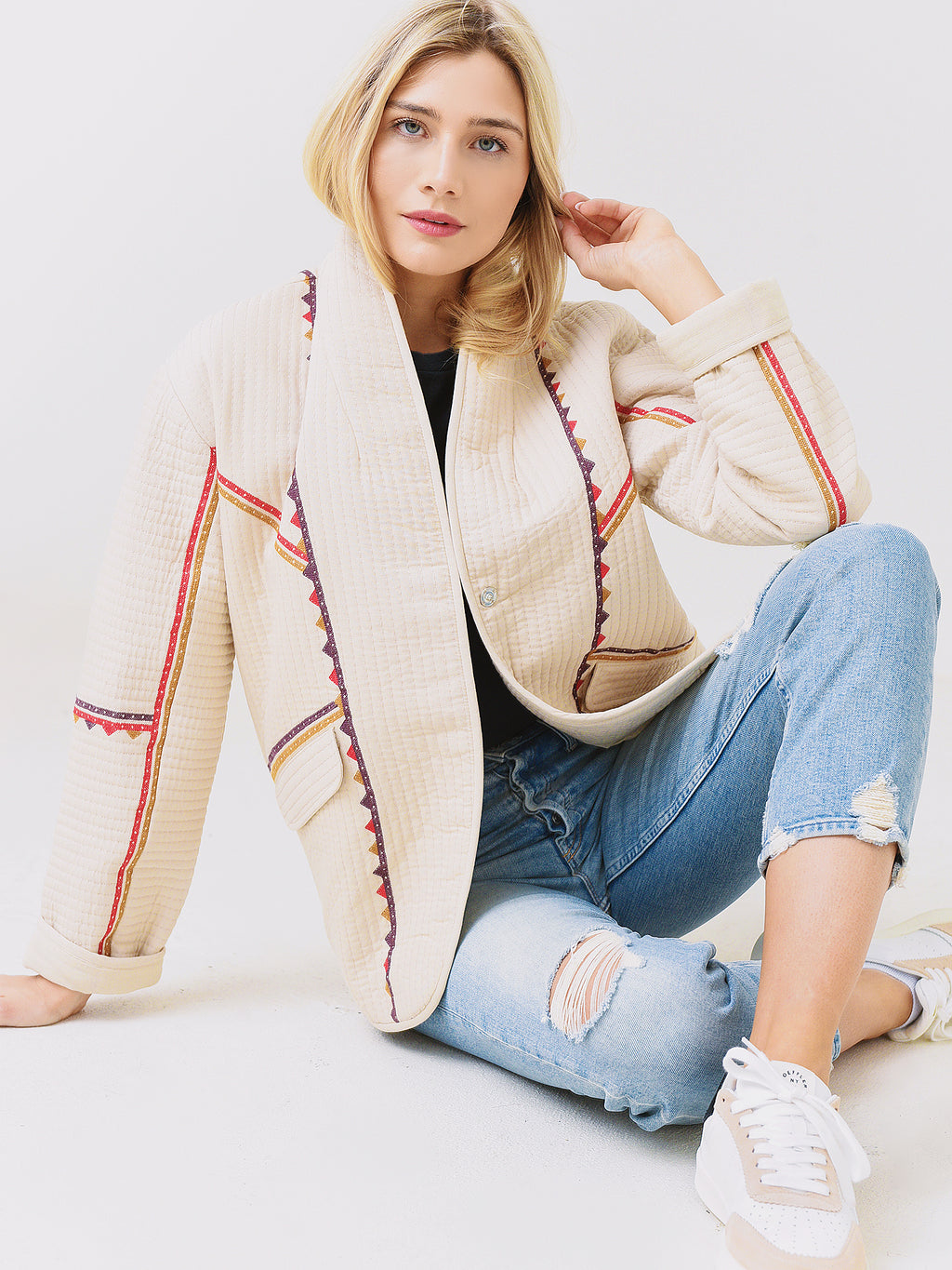 BA&SH Women's Siago Jacket - Saint Bernard
