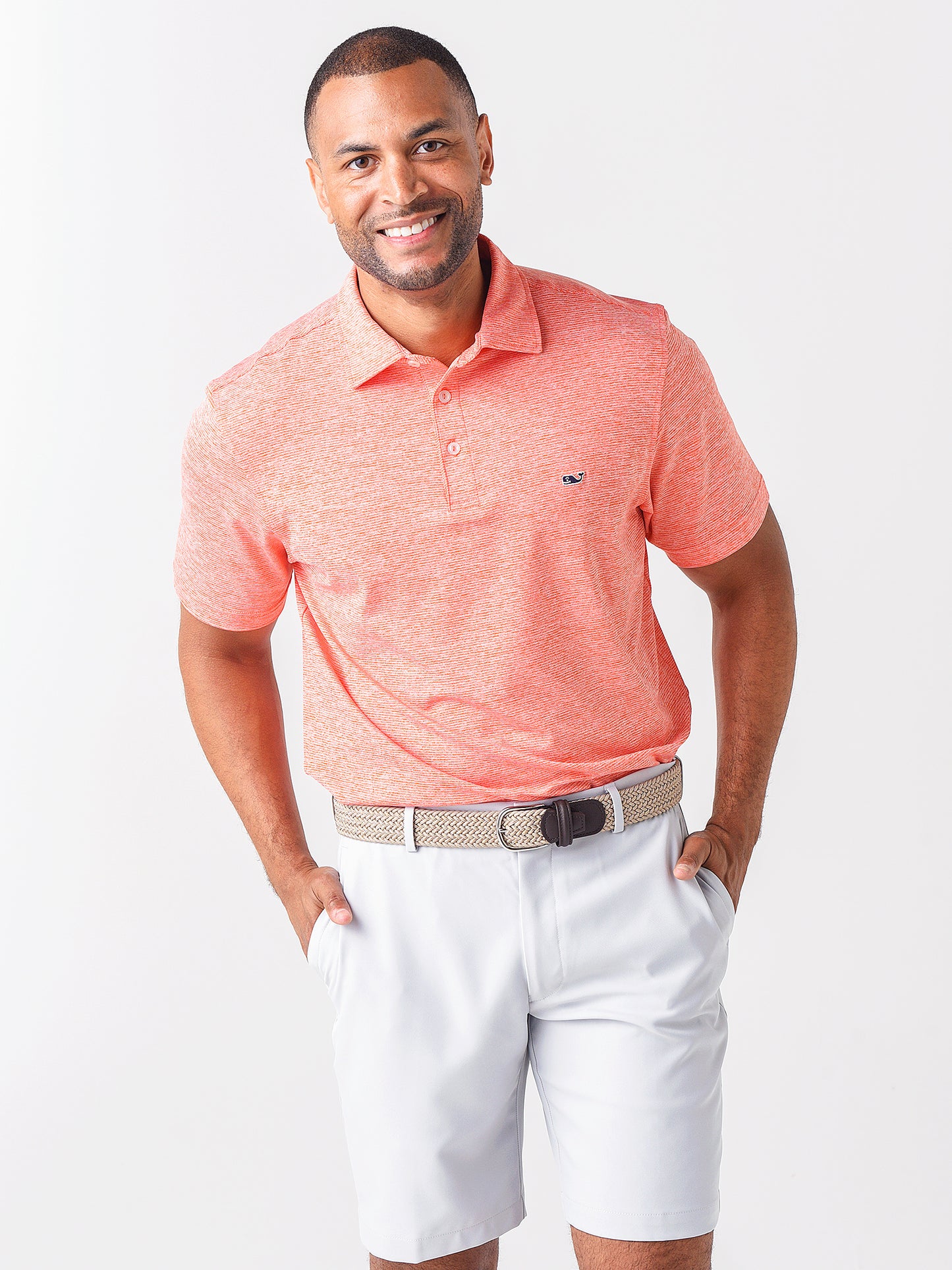 Men's St. Jean Stripe Sankaty Polo - Saint Bernard