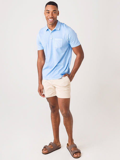 Vineyard Vines Men's Guanahani Stripe Island Polo