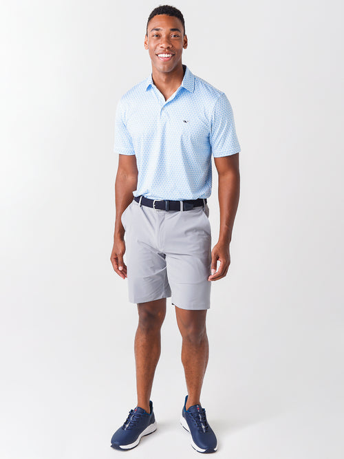 Vineyard Vines Men's Printed Sankaty Polo