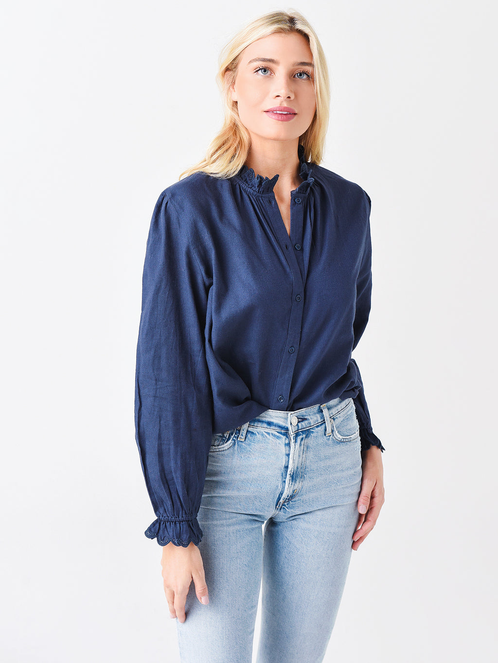 ba&sh Women's Batsy Blouse - Saint Bernard
