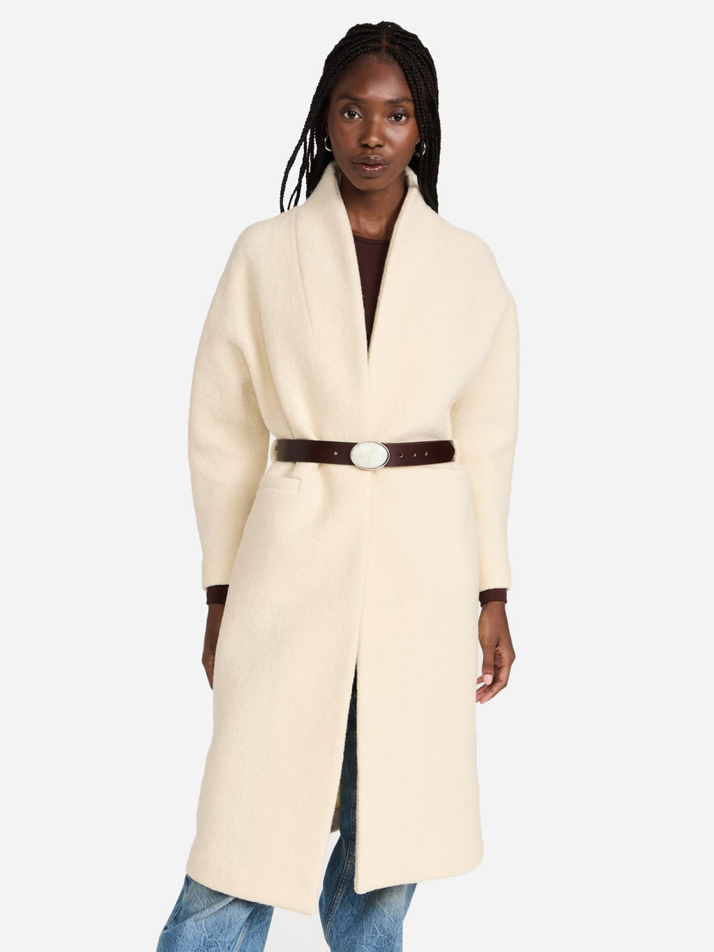 ba&sh Women's Colin Coat - Saint Bernard