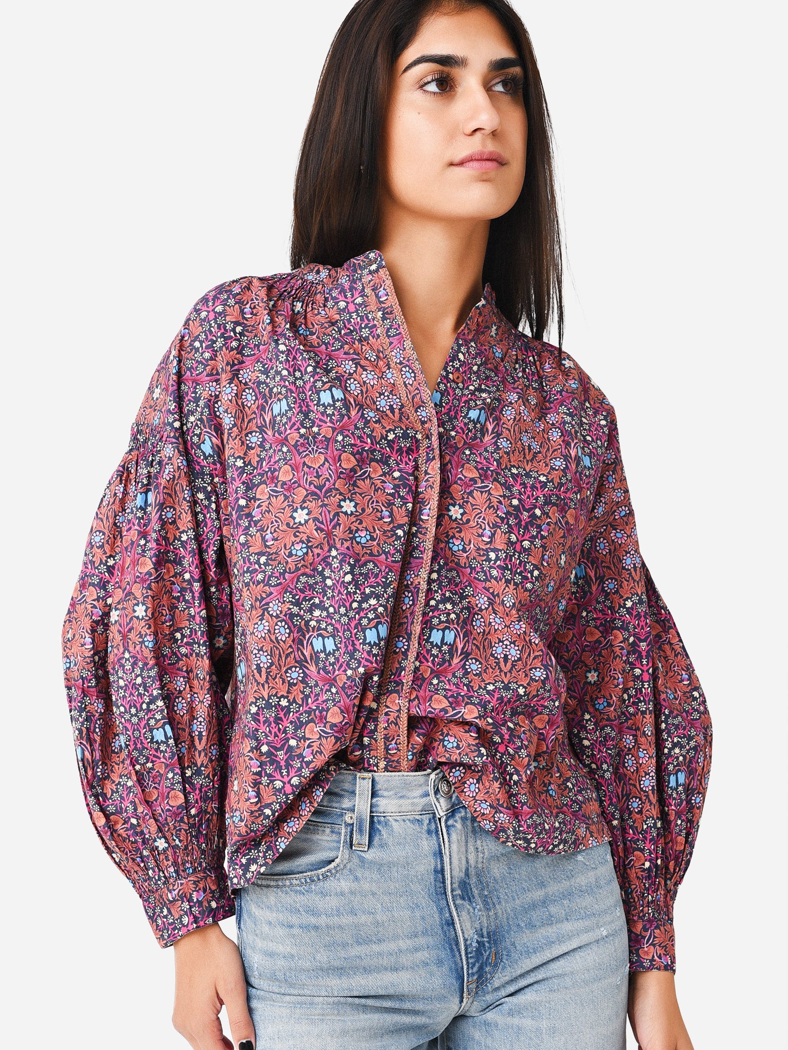 ba&sh Women's Ulysse Shirt - Saint Bernard